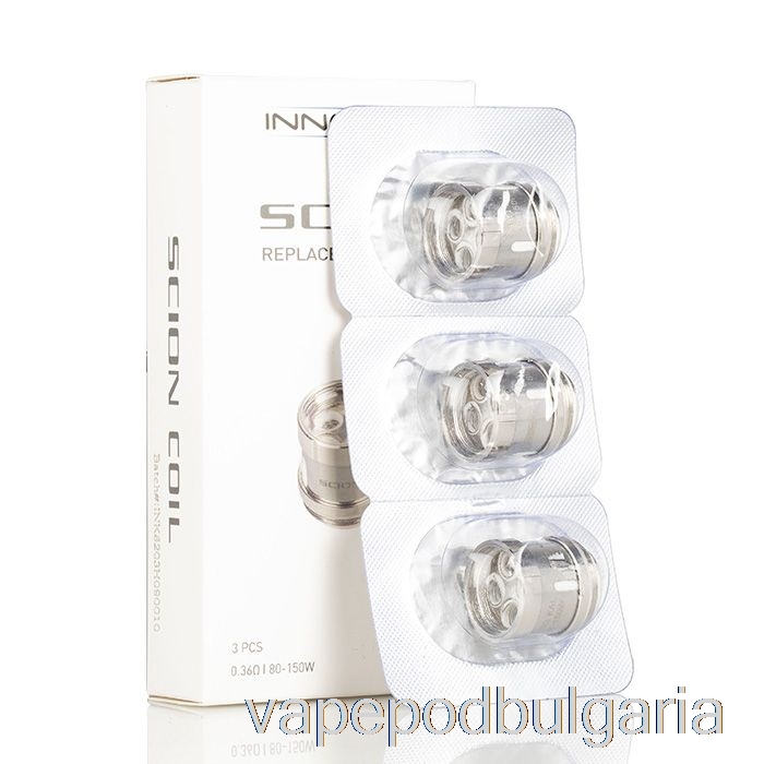 Vape Bulgaria Innokin Scion Plexus резервни бобини 0.36ohm Scion Quad Coils